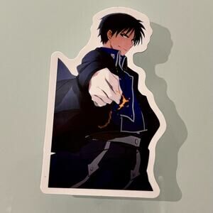 5/$10 Waterproof Vinyl Sticker- Roy Mustang Fullmetal Alchemist